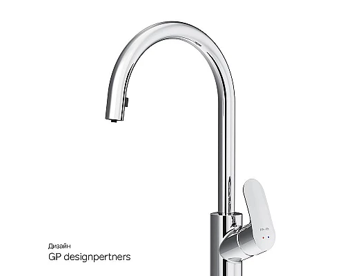 Заказать Смеситель для кухни AM.PM Like F8012000 Хром в магазине сантехники Santeh-Crystal.ru