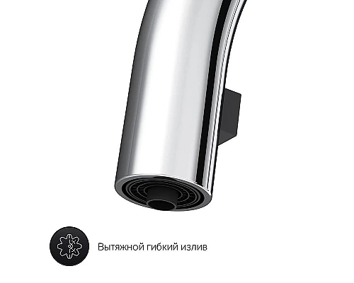 Заказать Смеситель для кухни AM.PM Like F8012000 Хром в магазине сантехники Santeh-Crystal.ru