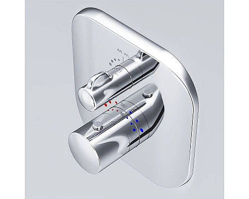 Купить Смеситель для душа AM.PM Sensation F3075600 с термостатом Хром в магазине сантехники Santeh-Crystal.ru