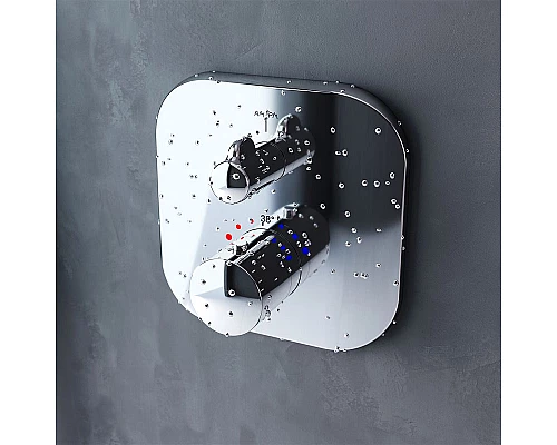 Купить Смеситель для душа AM.PM Sensation F3075600 с термостатом Хром в магазине сантехники Santeh-Crystal.ru