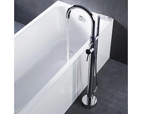 Приобрести Смеситель для ванны AM.PM Sense F7514100 Хром в магазине сантехники Santeh-Crystal.ru