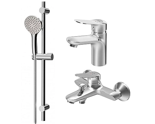 Купить Комплект смесителей AM.PM Sunny F40985C00 Хром в магазине сантехники Santeh-Crystal.ru