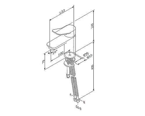 Заказать Смеситель для раковины AM.PM X-Joy F85A02100 Хром в магазине сантехники Santeh-Crystal.ru
