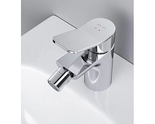 Заказать Смеситель для биде AM.PM X-Joy F85A83100 с донным клапаном Хром в магазине сантехники Santeh-Crystal.ru