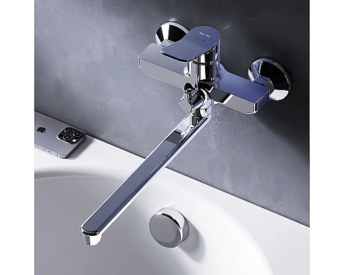 Приобрести Смеситель для ванны AM.PM X-Joy F85A90000 универсальный Хром в магазине сантехники Santeh-Crystal.ru