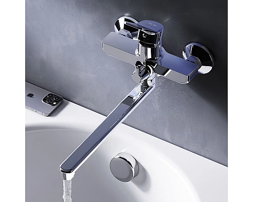 Приобрести Смеситель для ванны AM.PM X-Joy F85A90000 универсальный Хром в магазине сантехники Santeh-Crystal.ru