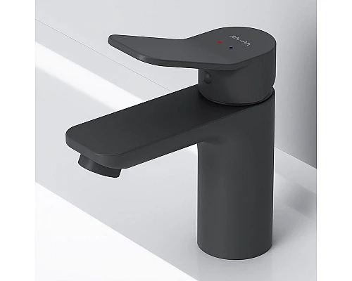 Купить Смеситель для раковины AM.PM X-Joy F85A02122 Черный матовый в магазине сантехники Santeh-Crystal.ru