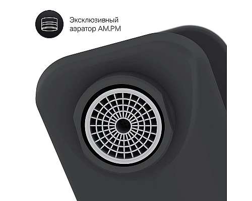 Купить Смеситель для раковины AM.PM X-Joy F85A02122 Черный матовый в магазине сантехники Santeh-Crystal.ru