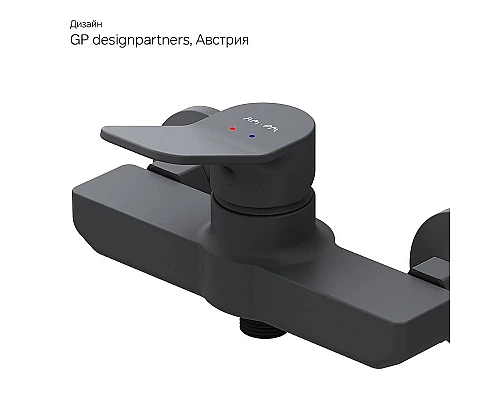 Приобрести Смеситель для душа AM.PM X-Joy F85A20022 Черный матовый в магазине сантехники Santeh-Crystal.ru