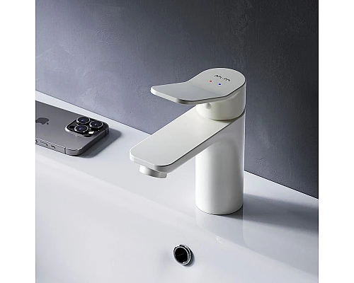 Купить Смеситель для раковины AM.PM X-Joy F85A02133 Белый в магазине сантехники Santeh-Crystal.ru