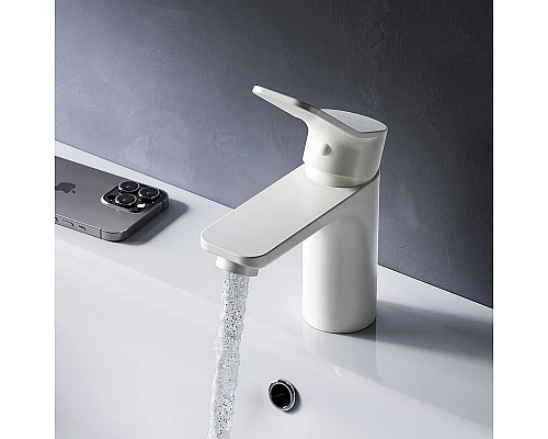 Купить Смеситель для раковины AM.PM X-Joy F85A02133 Белый в магазине сантехники Santeh-Crystal.ru