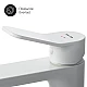 Купить Смеситель для раковины AM.PM X-Joy F85A02133 Белый в магазине сантехники Santeh-Crystal.ru