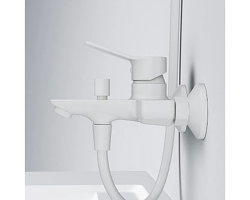Приобрести Смеситель для ванны AM.PM X-Joy F85A10033 Белый в магазине сантехники Santeh-Crystal.ru