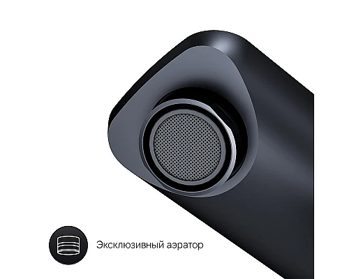 Приобрести Смеситель для раковины AM.PM X-Joy F85A02522 Черный матовый в магазине сантехники Santeh-Crystal.ru