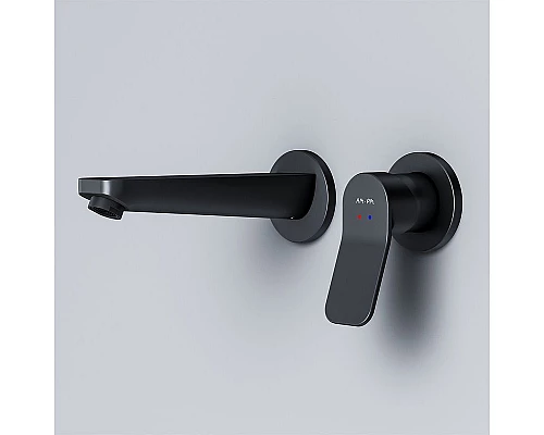 Купить Смеситель для раковины AM.PM X-Joy F85A72622 Черный матовый в магазине сантехники Santeh-Crystal.ru