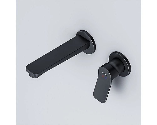 Купить Смеситель для раковины AM.PM X-Joy F85A72622 Черный матовый в магазине сантехники Santeh-Crystal.ru