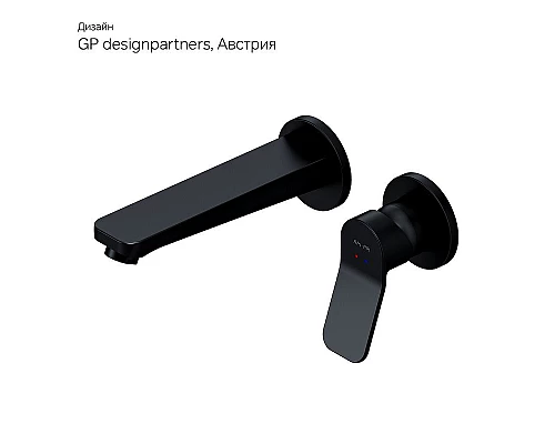 Купить Смеситель для раковины AM.PM X-Joy F85A72622 Черный матовый в магазине сантехники Santeh-Crystal.ru