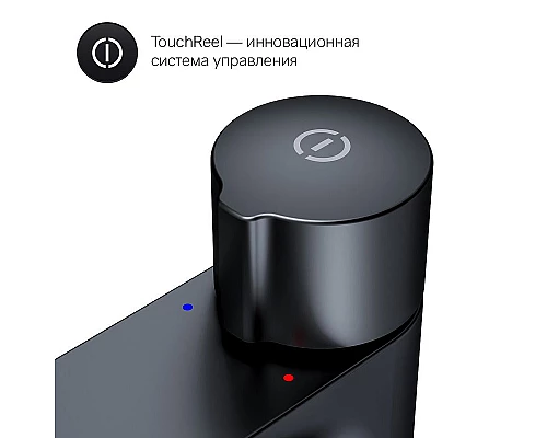 Купить Смеситель для раковины AM.PM X-Joy F85A92522 Черный матовый в магазине сантехники Santeh-Crystal.ru