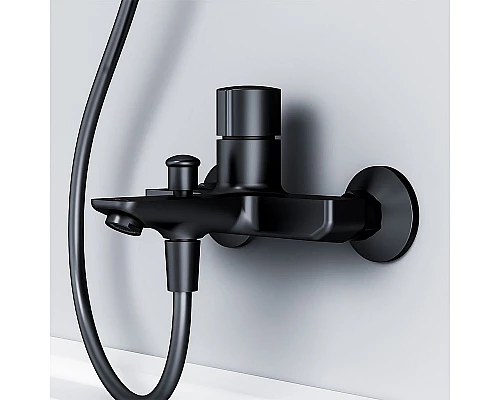 Заказать Смеситель для ванны AM.PM X-Joy F85A10522 Черный матовый в магазине сантехники Santeh-Crystal.ru