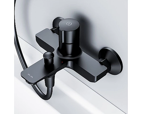 Заказать Смеситель для ванны AM.PM X-Joy F85A10522 Черный матовый в магазине сантехники Santeh-Crystal.ru