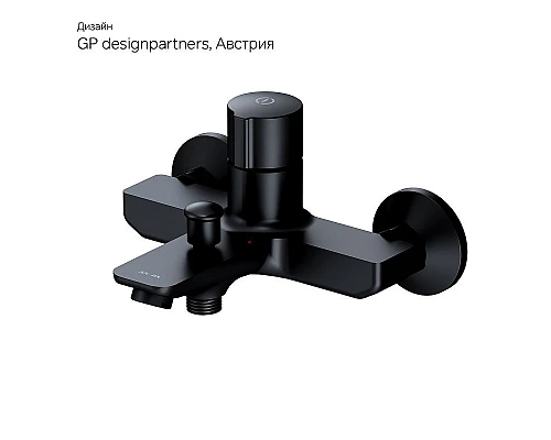 Заказать Смеситель для ванны AM.PM X-Joy F85A10522 Черный матовый в магазине сантехники Santeh-Crystal.ru