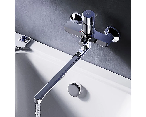 Заказать Смеситель для ванны AM.PM X-Joy F85A90500 универсальный Хром в магазине сантехники Santeh-Crystal.ru