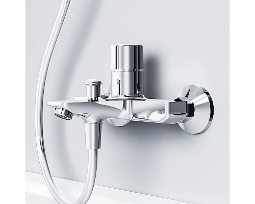 Приобрести Смеситель для ванны AM.PM X-Joy F85A10500 Хром в магазине сантехники Santeh-Crystal.ru