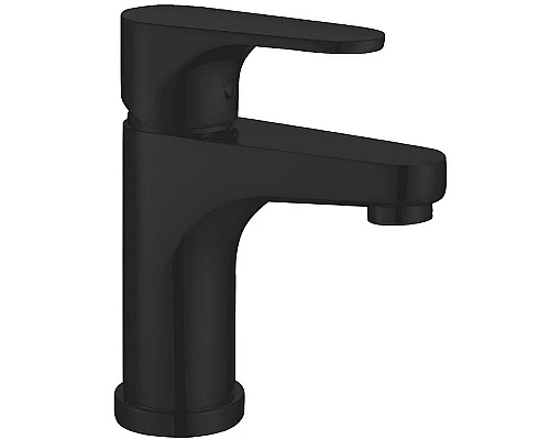 Приобрести Смеситель для раковины Abber Eleganz AF8310B Черный матовый в магазине сантехники Santeh-Crystal.ru