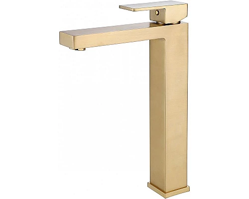 Заказать Смеситель для раковины Abber Daheim AF8211G Золото матовое в магазине сантехники Santeh-Crystal.ru