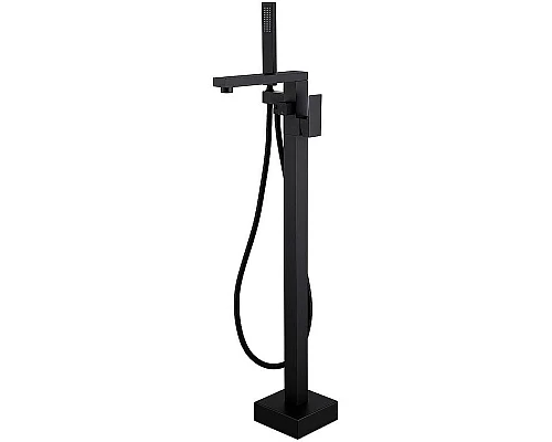 Заказать Смеситель для ванны Abber Daheim AF8215B Черный матовый в магазине сантехники Santeh-Crystal.ru