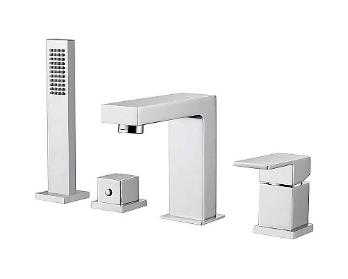 Приобрести Смеситель на борт ванны Abber Daheim AF8213 Хром в магазине сантехники Santeh-Crystal.ru