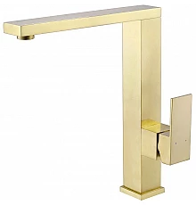 Смеситель для раковины Abber Daheim AF8214G Золото матовое