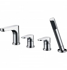 Смеситель на борт ванны Abber Eleganz AF8313 Хром