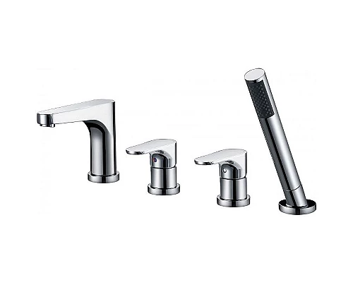 Заказать Смеситель на борт ванны Abber Eleganz AF8313 Хром в магазине сантехники Santeh-Crystal.ru