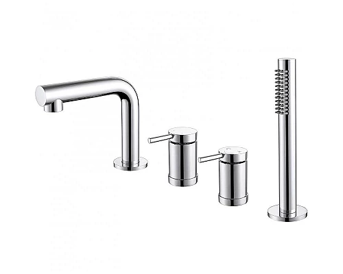 Заказать Смеситель на борт ванны Abber Emotion AF8813 Хром в магазине сантехники Santeh-Crystal.ru