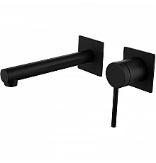 Смеситель для раковины Abber Emotion AF8812B Черный матовый