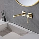 Приобрести Смеситель для раковины Abber Emotion AF8812G Золото матовое в магазине сантехники Santeh-Crystal.ru