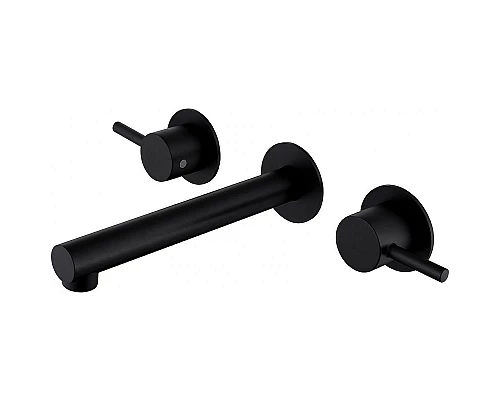 Заказать Смеситель для раковины Abber Emotion AF88121B Черный матовый в магазине сантехники Santeh-Crystal.ru