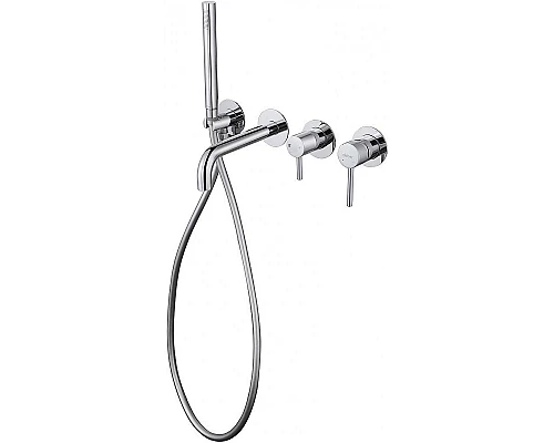 Заказать Смеситель для ванны Abber Wasser Kreis AF8130 Хром в магазине сантехники Santeh-Crystal.ru