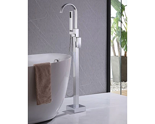 Заказать Смеситель для ванны Abber Wasserfall AF8615 Хром в магазине сантехники Santeh-Crystal.ru