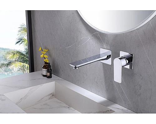 Приобрести Смеситель для раковины Abber Weiss Insel AF8082 Хром в магазине сантехники Santeh-Crystal.ru