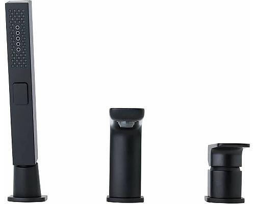 Заказать Смеситель на борт ванны Allen Brau Infinity 5.21008-31 Черный матовый в магазине сантехники Santeh-Crystal.ru