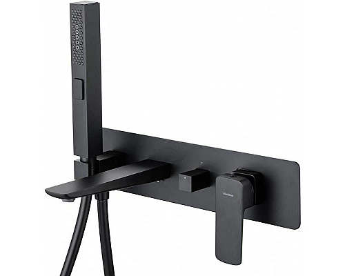 Приобрести Смеситель для ванны Allen Brau Infinity 5.21007-31 Черный матовый в магазине сантехники Santeh-Crystal.ru