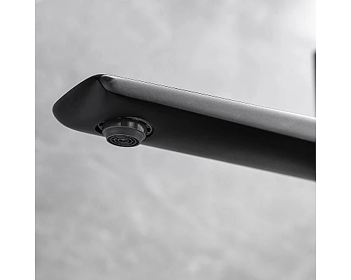 Приобрести Смеситель для ванны Allen Brau Infinity 5.21009-31 Черный матовый в магазине сантехники Santeh-Crystal.ru