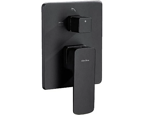Приобрести Смеситель для душа Allen Brau Infinity 5.21014-31 Черный матовый в магазине сантехники Santeh-Crystal.ru