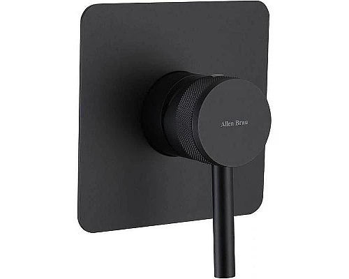Приобрести Смеситель для душа Allen Brau Priority 5.31012-31 Черный матовый в магазине сантехники Santeh-Crystal.ru