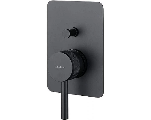Купить Смеситель для душа Allen Brau Priority 5.31011-31 Черный матовый в магазине сантехники Santeh-Crystal.ru