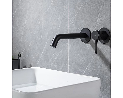 Заказать Смеситель для раковины Allen Brau Priority 5.31030-31 Черный матовый в магазине сантехники Santeh-Crystal.ru
