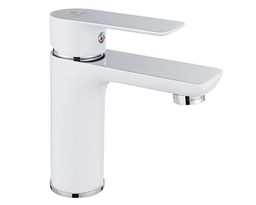 Купить Смеситель для раковины Aquanet Arctic AF520-10СW Хром / Белый в магазине сантехники Santeh-Crystal.ru