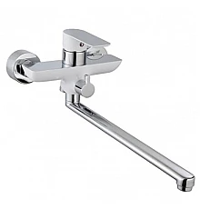 Смеситель для ванны Aquanet Arctic AF520-21СW универсальный Хром Белый